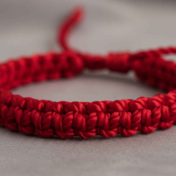 Pulsera Hilo Rojo Protección 8mm