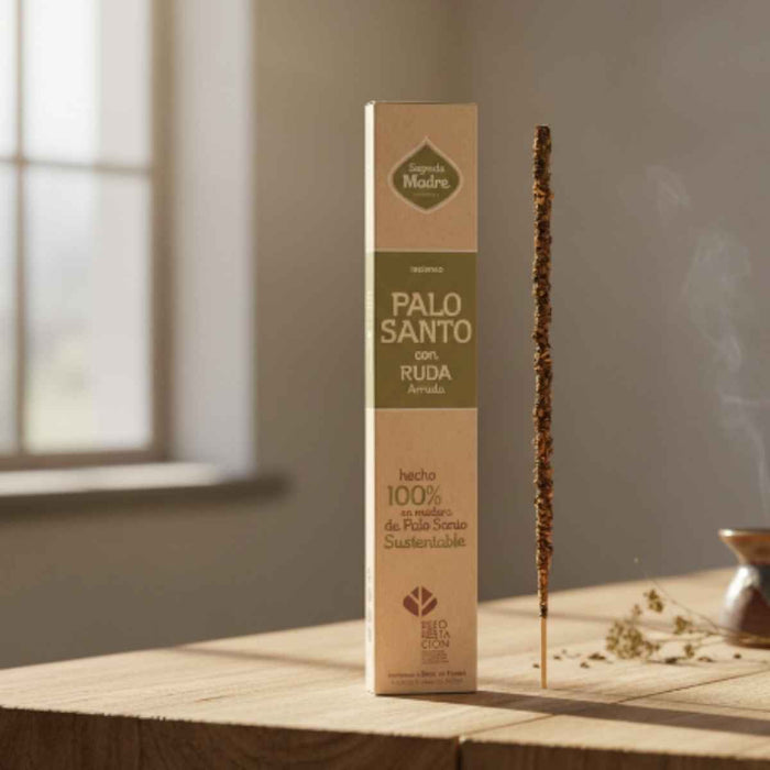Sahumerio Palo Santo con Ruda