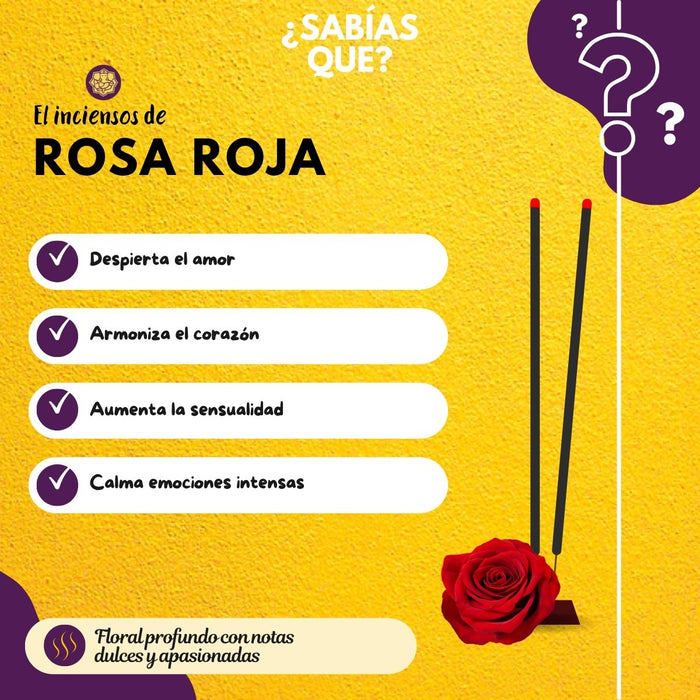 Ladrillos de Incienso Oudh Rose