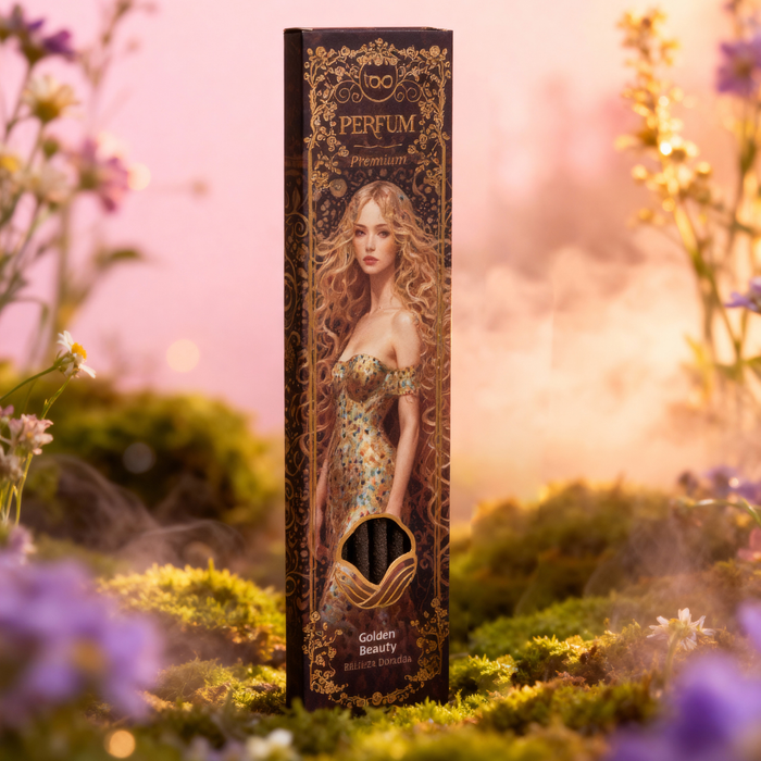 Sahumerio Perfum Belleza Dorada