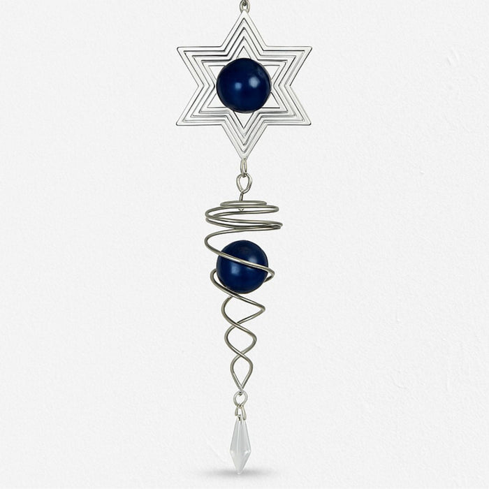 Anillo de Viento Estrella Azul