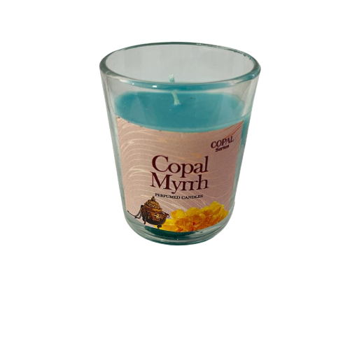 Vela en Vaso Copal Mirra