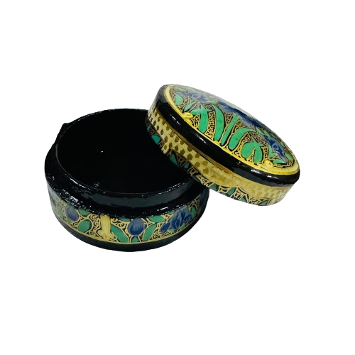Cajita Redonda Dorado
