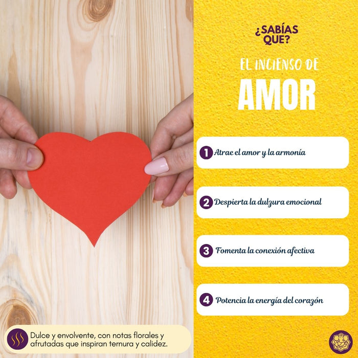 Incienso Amor Verdadero