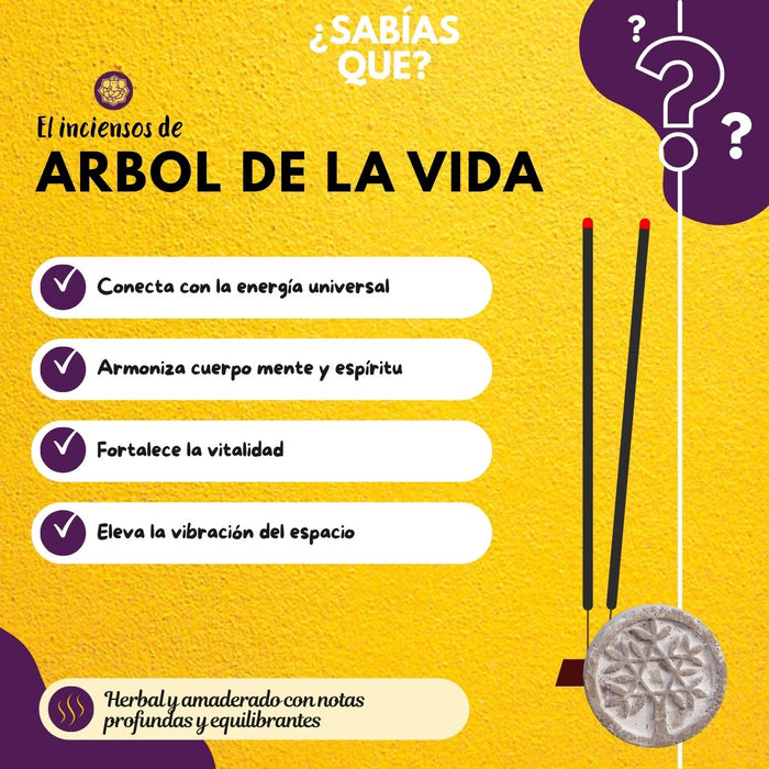 Incienso Jumbo Yatra Árbol de la Vida