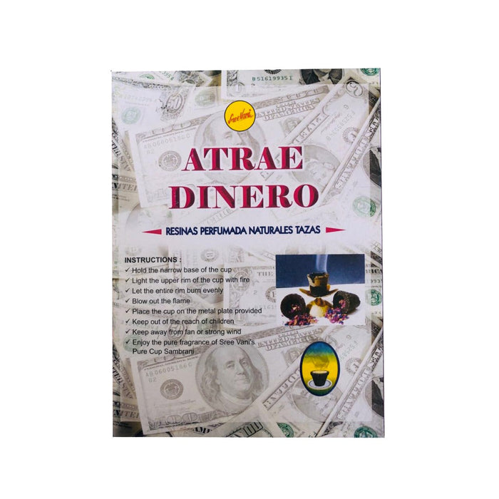 Copitas de Incienso Atrae Dinero 12 copas