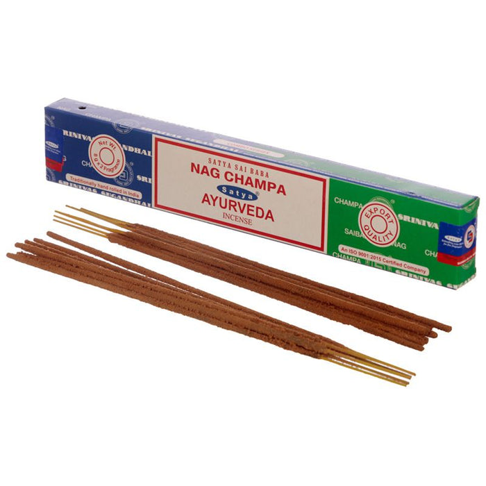 Incienso Duo Nag Champa y Ayurveda