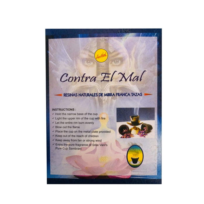 Copitas de Incienso Contra el Mal 12 copas