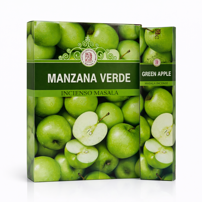 Incienso Manzana Verde