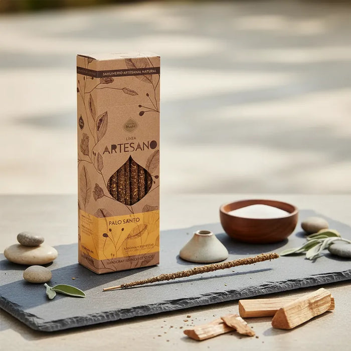 Sahumerio Artesano Palo Santo 30u