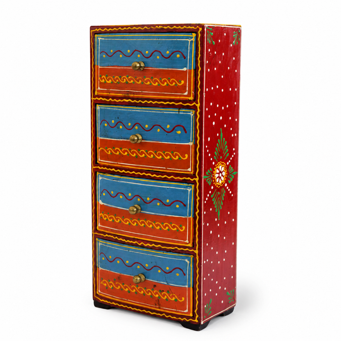 Cajonera Larga Rubi Zafiro 4 Cajones
