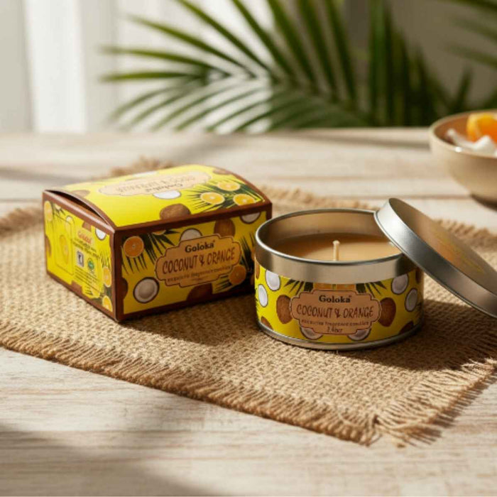 Vela Coco y Naranja