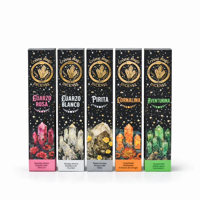 Pack Incienso Crystal Magic