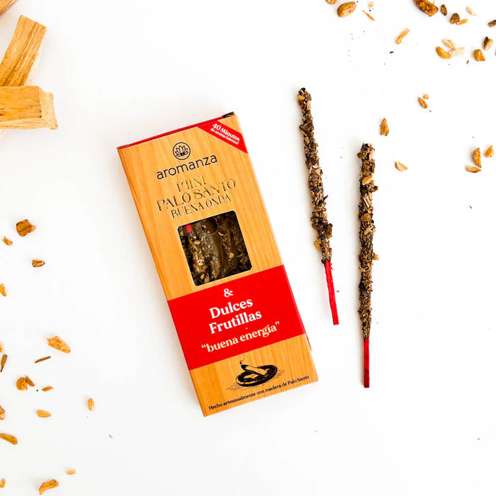 Mini Palo Santo Buena Onda Dulce Frutilla