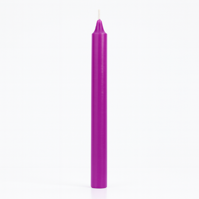 Vela Lisa Fucsia 10 u.
