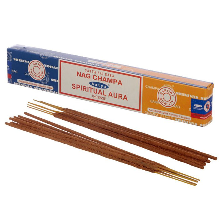 Incienso Duo Nag Champa y Spiritual Aura