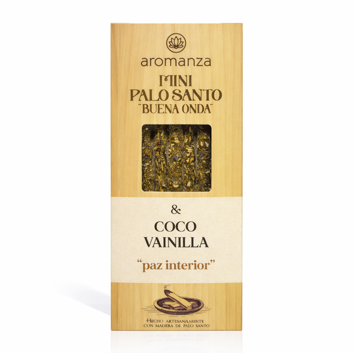 Mini Palo Santo Buena Onda Coco Vainilla