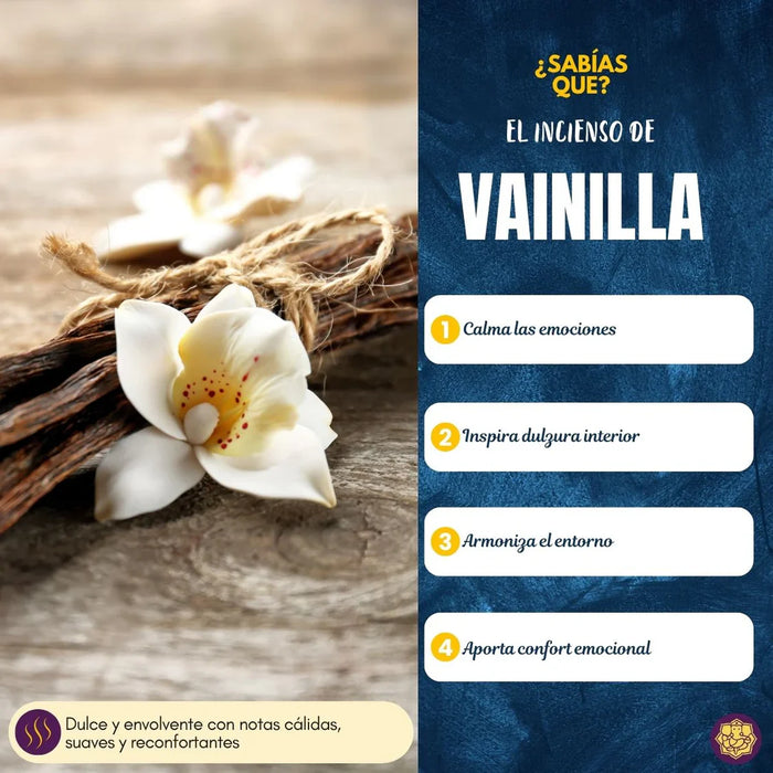 Incienso Orgánico Vainilla
