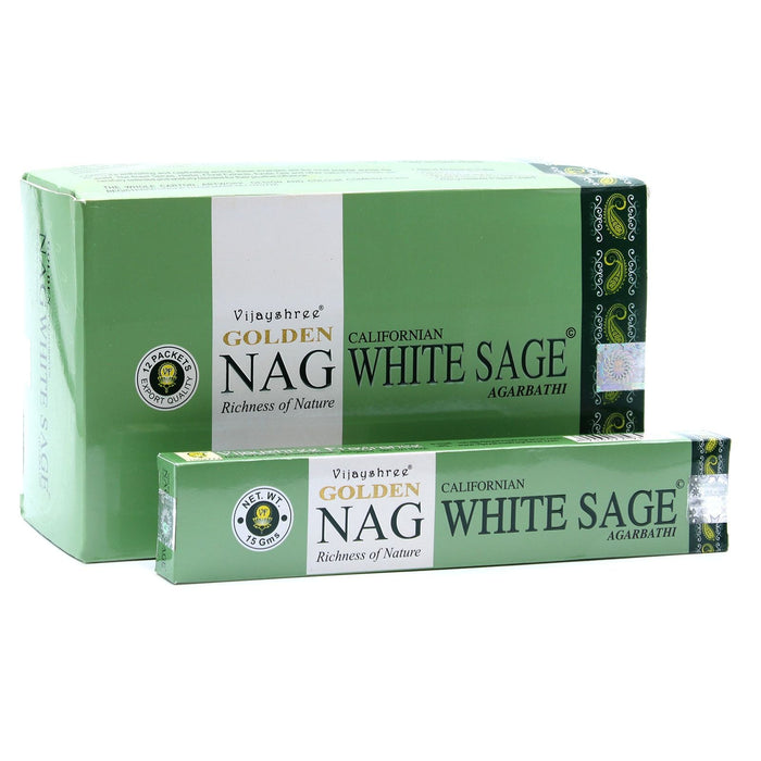 Incienso Golden Nag Salvia Blanca