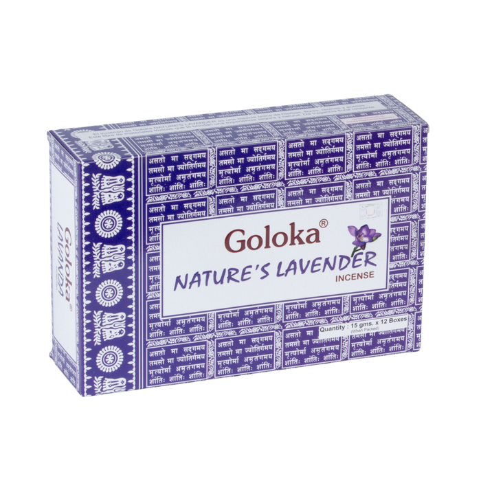 Incienso Natural Nature's Lavender - Goloka