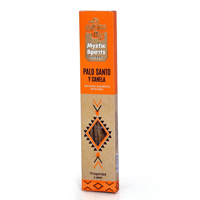 Incienso Natural Palo Santo + Canela - Mystic Spirits