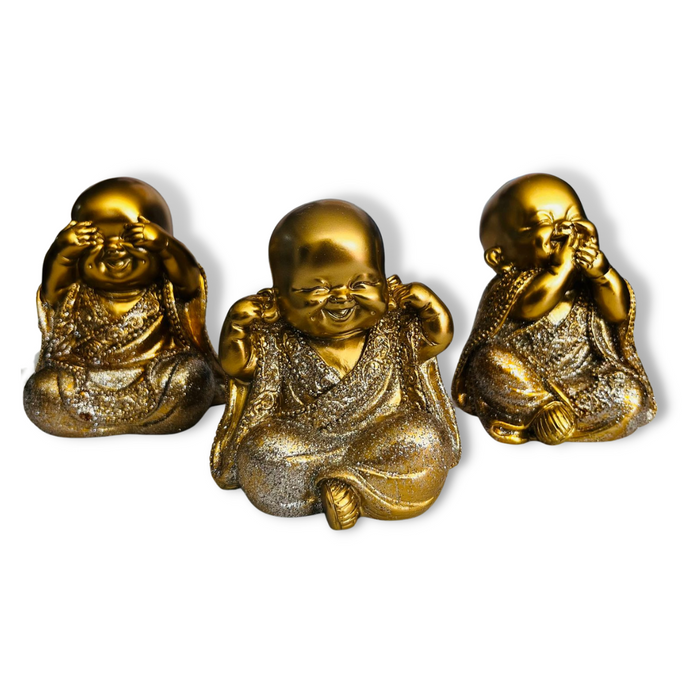 Set Adorno Little Buddha Shiny