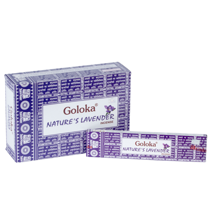 Incienso Natural Nature's Lavender - Goloka