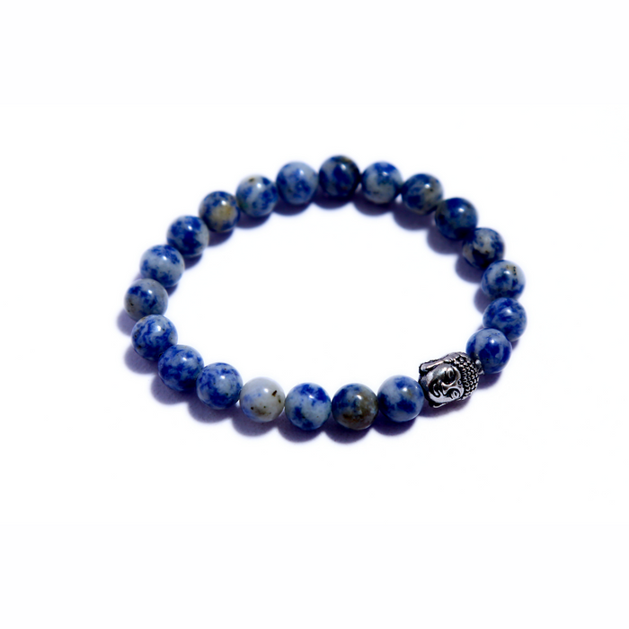 Pulsera Budda Charm Sodalita Azul