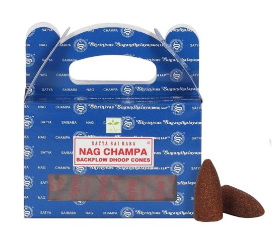 Incienso Cascada Nag Champa - Satya - 24 Conos