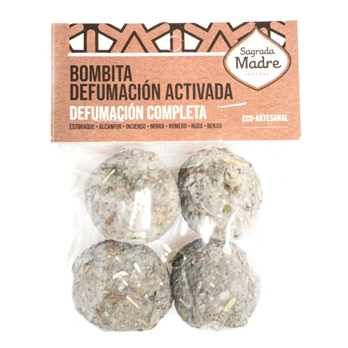 Bombitasx4 Sahumerios Defumación Completa - Sagrada Madre