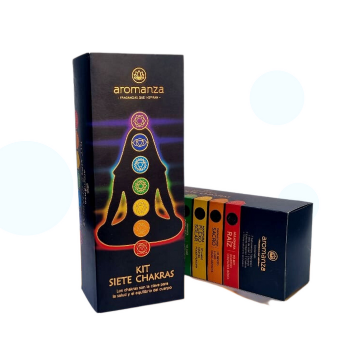 Box Kit 7 Chakra - Aromanza