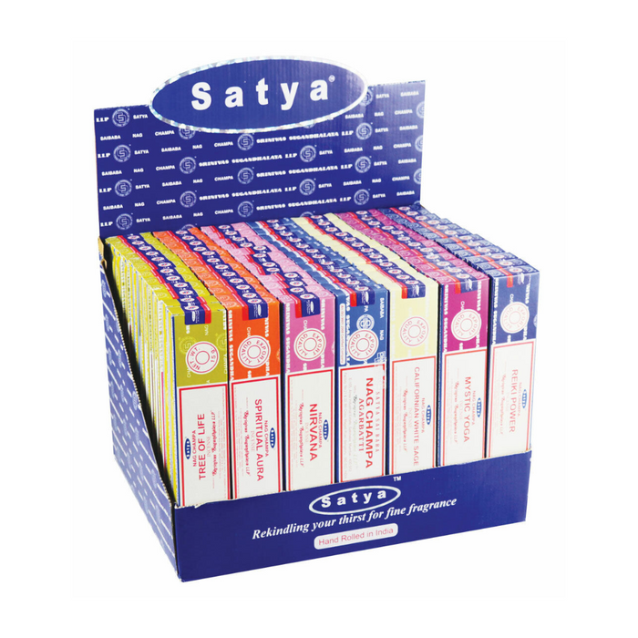 Incienso Satya Nag champa Pack 84 Unidades Display VFM 2