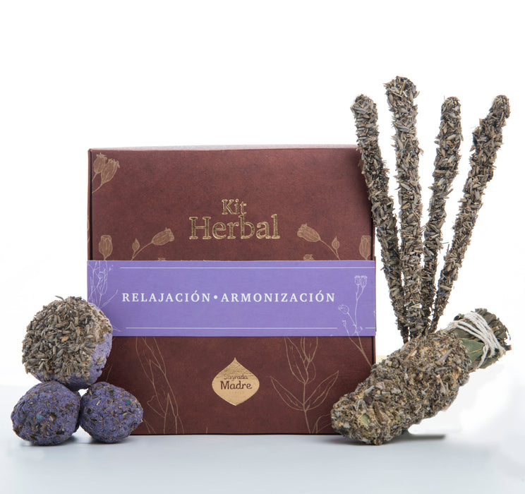 Kit Herbal Relajación y Armonización - Sagrada Madre