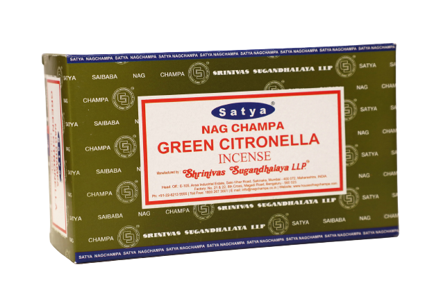 Incienso Natural Green Citronella - Satya