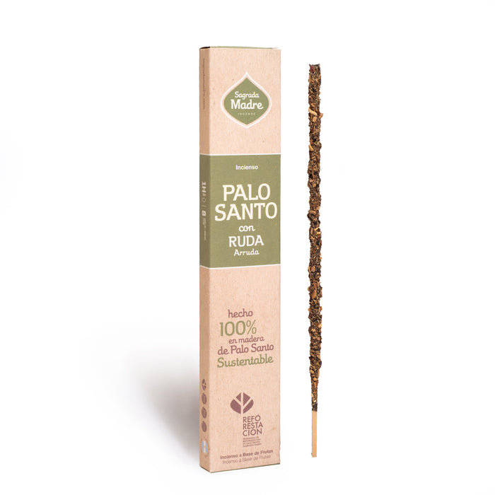 Varilla Sahumerio Palo Santo con Ruda - Sagrada Madre