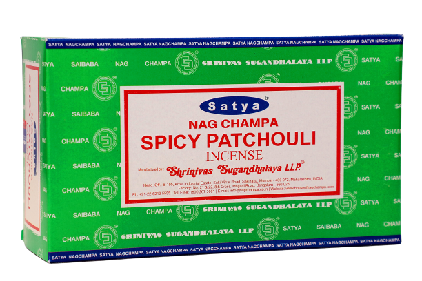 Incienso Natural Spicy Patchouli - Satya