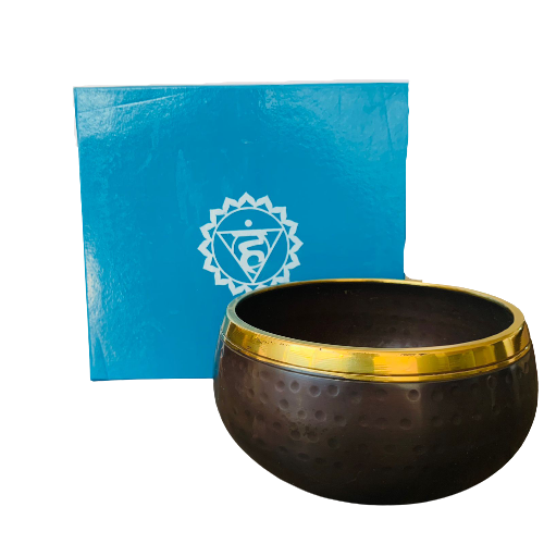 Cuenco Oscuro Tibetano 14 cm - Shiva Blue