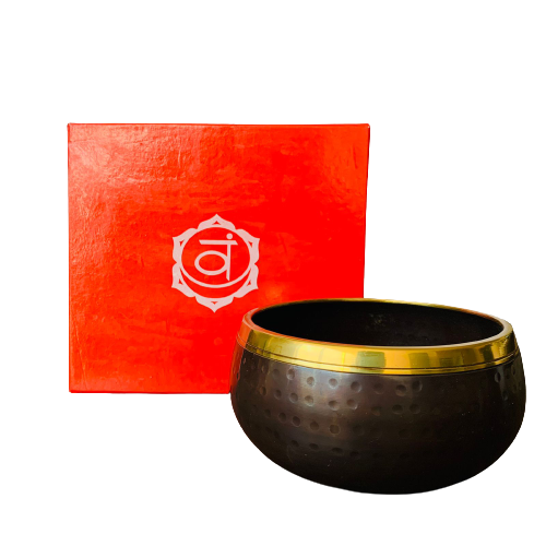 Cuenco Oscuro Tibetano 12 cm - Brahma Orange