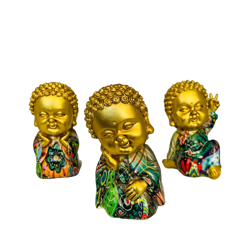 Set Adorno Little Budda Happy