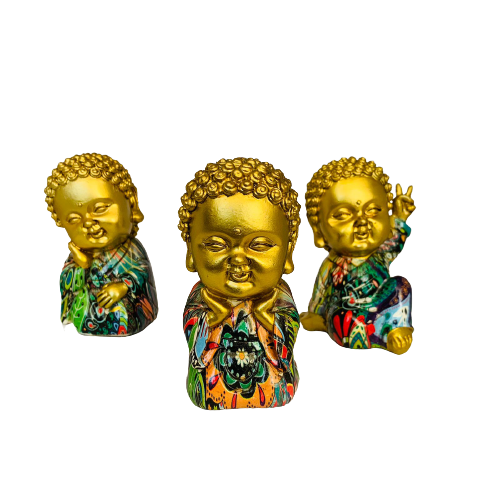 Set Adorno Little Budda Happy