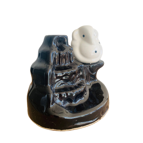 Porta Incienso Cascada White Ganesh