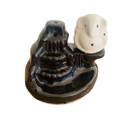 Porta Incienso Cascada White Ganesh
