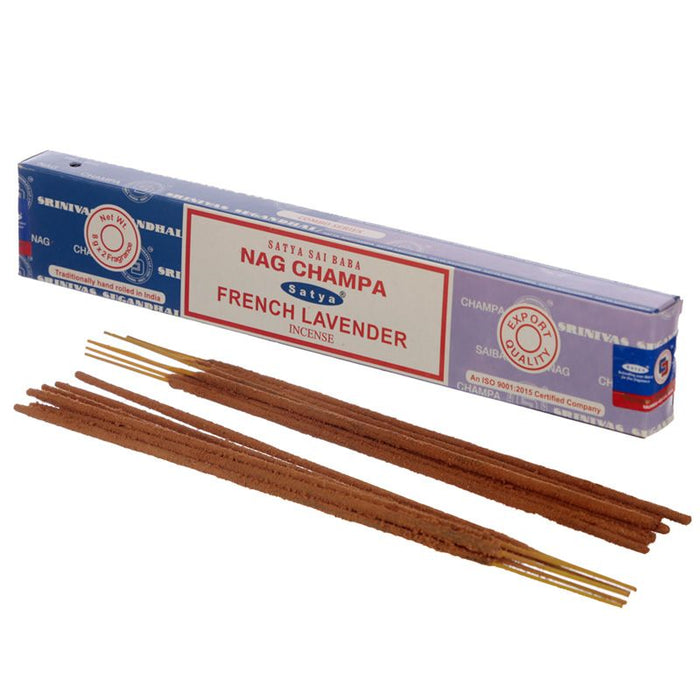 Incienso dúo Nag Champa y French Lavanda